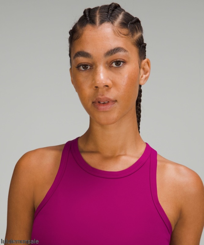 Lululemon Damen DELULU555 | Align Hüftlanges Tanktop Mit Racerback Online Nur Magenta Lila